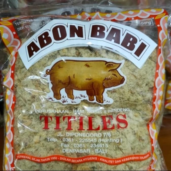 

*#*#*#*#] Abon Babi Titiles 500gram