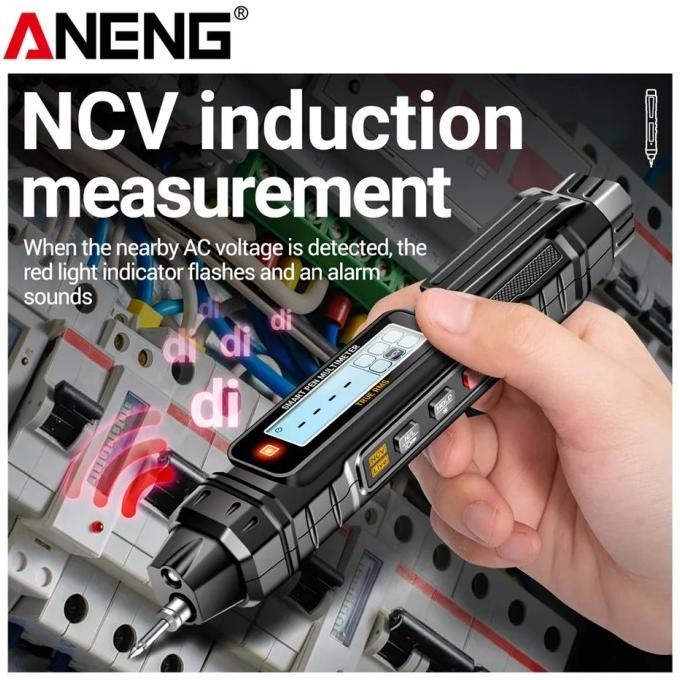 ~@~@~@~@] aneng smart multimeter digital test pen non kontak tespen induksi cek kabel putus arus sto