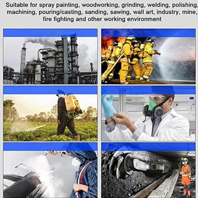 *#*#*#*#] masker gas fullface respirator anti chemical acid asam gas beracun