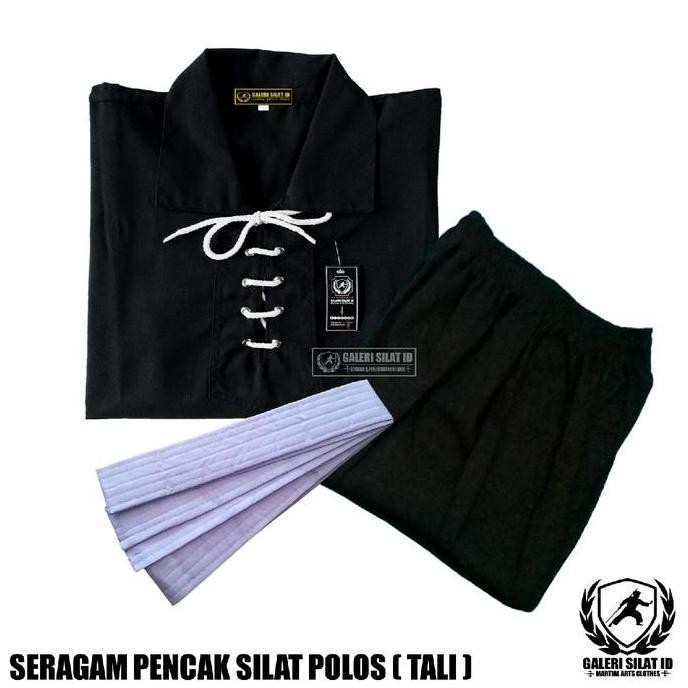 Sakral Silat Tali Polos Tanpa Bad / Bet / Logo - Baju Latihan Beladiri - Seragam Siswa Pencak Silat 