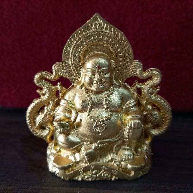 '+'+'+'+] Patung Buddha Maitreya kuningan