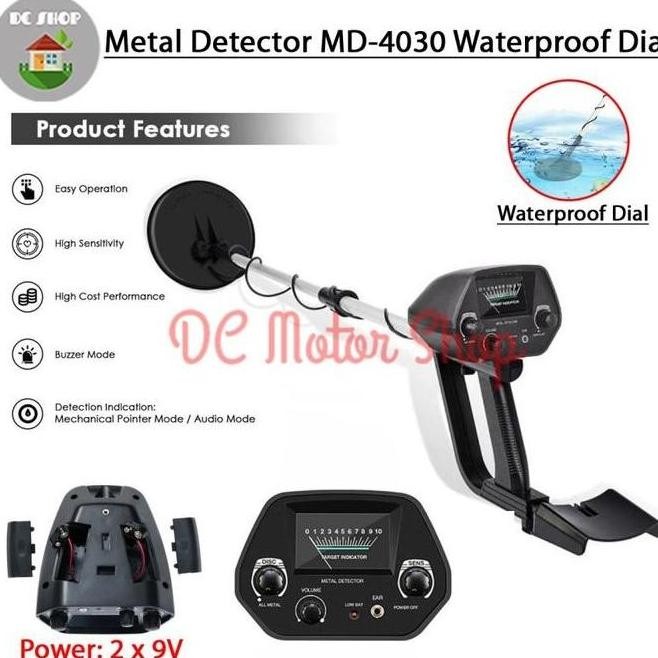 Kualitas terbaik] DISKON MD4030 Gold Metal Detector Emas Logam King Detektor MD-4030