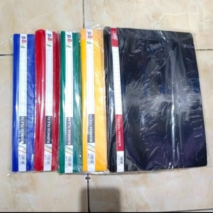 

map bussines file f4 folio/map plastik snelechter murah 12 pcs