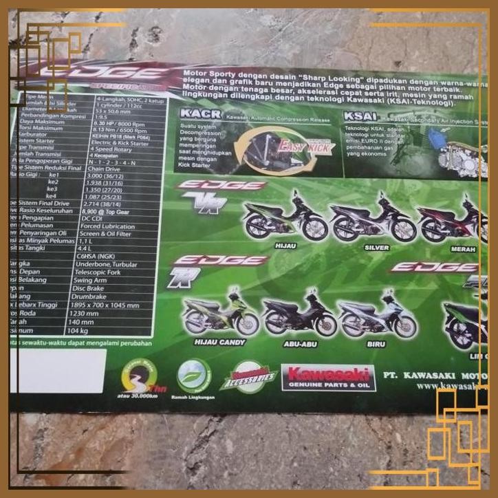 [YNM] BROSUR KAWASAKI EDGE