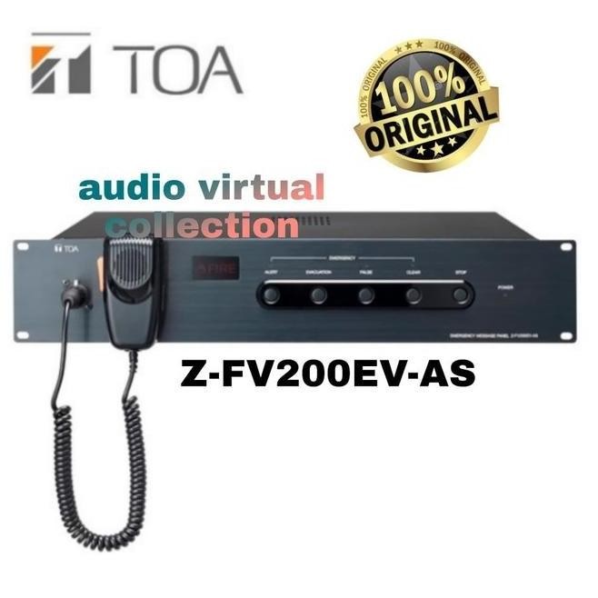 ~~~~~] PROMO TOA Z-FV200EV-AS / ZVF200EV /ZFV200EV AS (EMERGENCY MESSAGE PANEL)