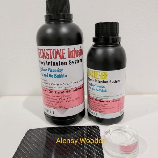 Promo Epoxy Neckstone Infusion 750 gr , Epoxy Infusion (4 type) untuk set carbon, sangat encer COD