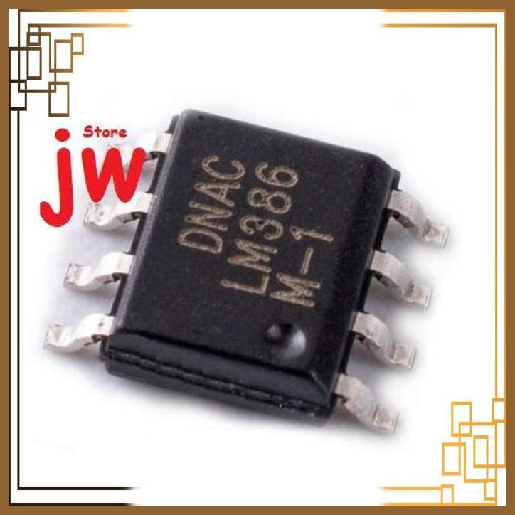 

[JWE] LM386 LM386N LM 386 N LM386N-1 SOP-8 SMD