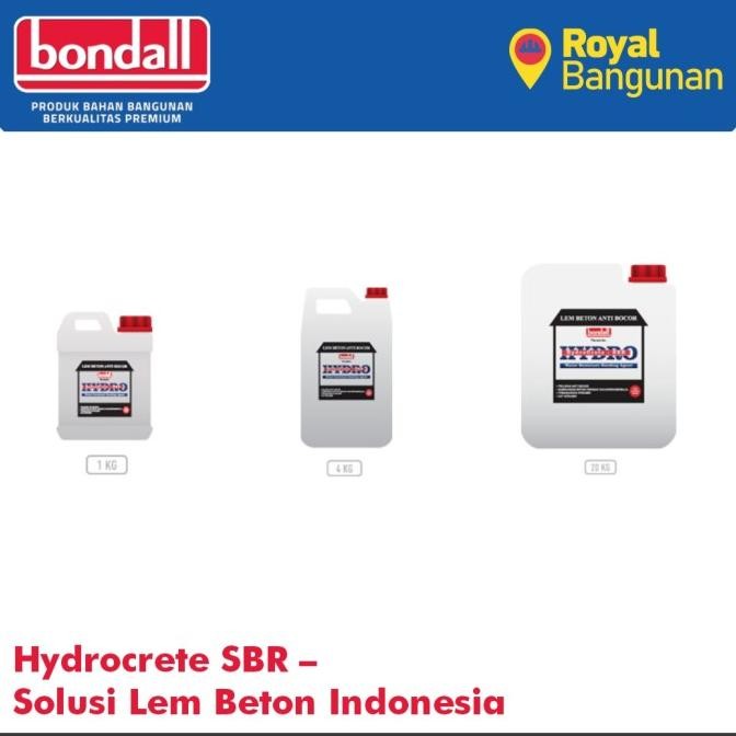 Promo BONDALL HYDROCRETE SBR SOLUSI LEM BETON INDONESIA COD