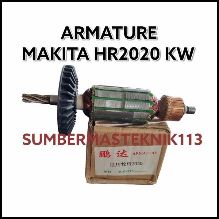 Armature Makita Hr2020 Angker Mesin Bor Bobok Makita Hr 2020 Kw