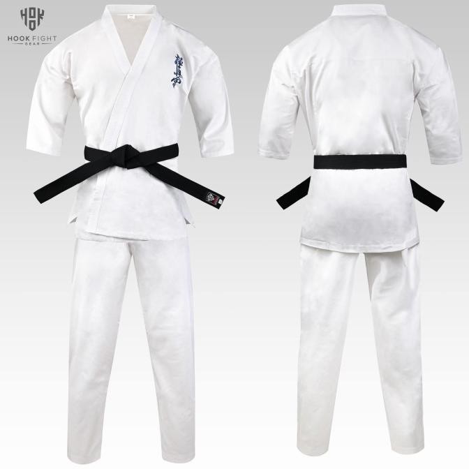 Gi Kyokushin Hook Basic Gi Karate Kyokushin Baju Karate Baju Beladiri Karate Tebal Co