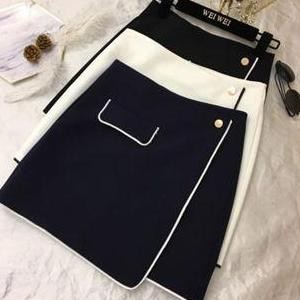 Diskon Rok Celana List Wanita / Rok Celana Bahan Scuba