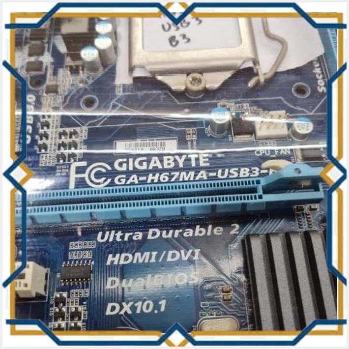 [biz] gigabyte h67ma-usb3-b3 h67 socket 1155 ddr3 motherboard