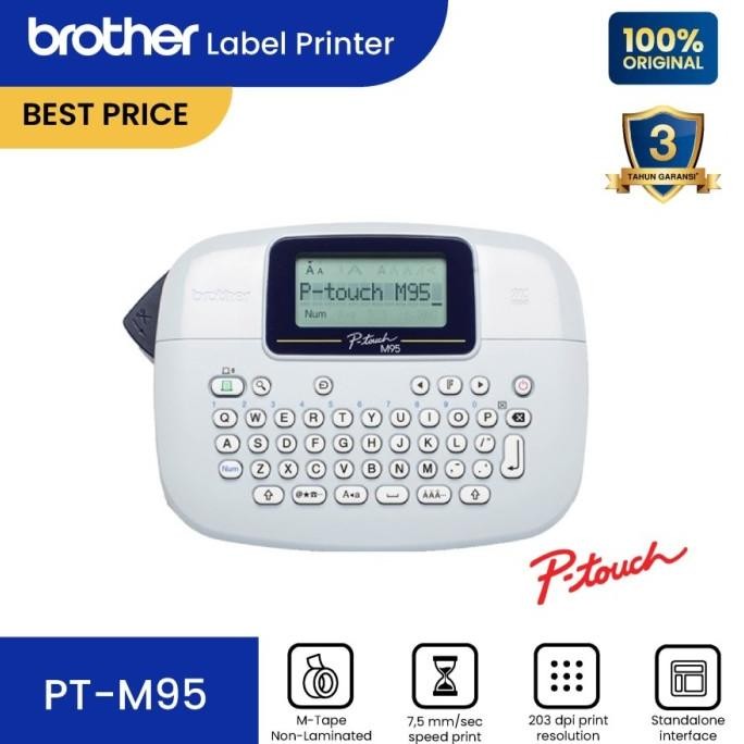 

NEW Label Printer Brother PTouch PT-M95 Portable Handy Label Maker PTM95