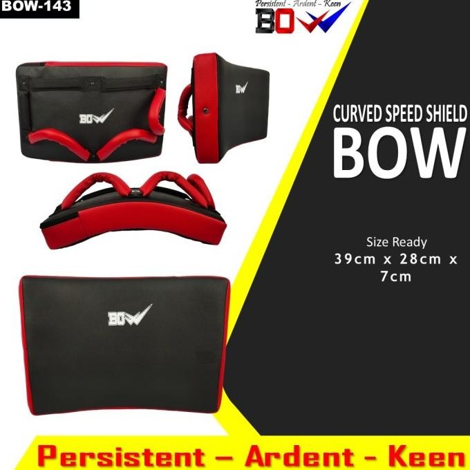 Target Box Bow Speed Shield Kotak Kecil Melengkung Tendangan Taekwondo Co