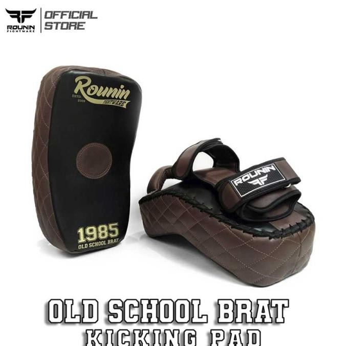 Kicking Pad Rounin Muaythai Pad / Boxing , Target Tendang - Old School Co