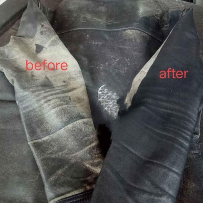 (Good) cat jaket kulit asli warna hitam isi 80ml,cat tas kulit,sepatu kulit