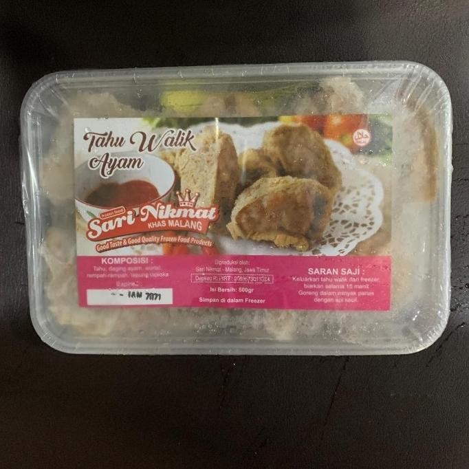 

(Good) Sari Nikmat Tahu Walik Ayam 10 pcs 500 gr
