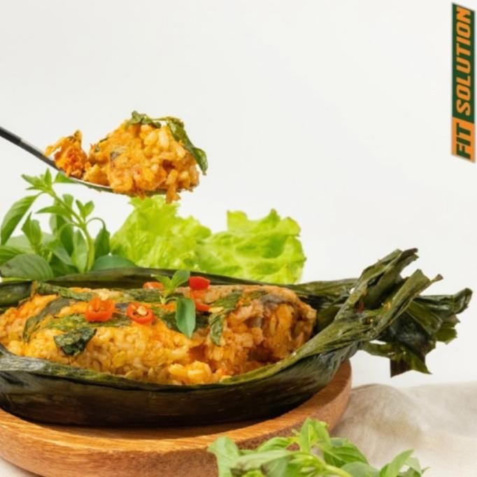 

(Good) Low Cal Nasi Bakar Tuna/Salmon/Chicken.Healthy Diet Catering Prep Meal