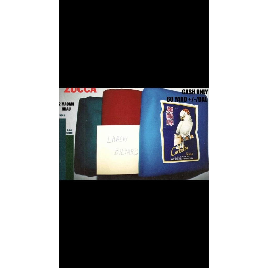 Murah Laken Billiard 8 feet Karpet Bilyard 8ft Non COD