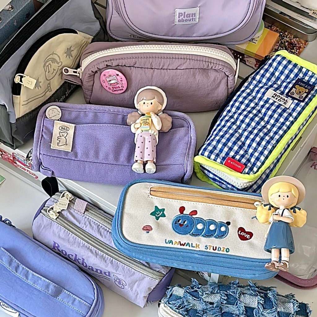 

Kotak Pensil Pelajar Multifungsi Kapasitas Besar Tas Penyimpanan Alat Tulis