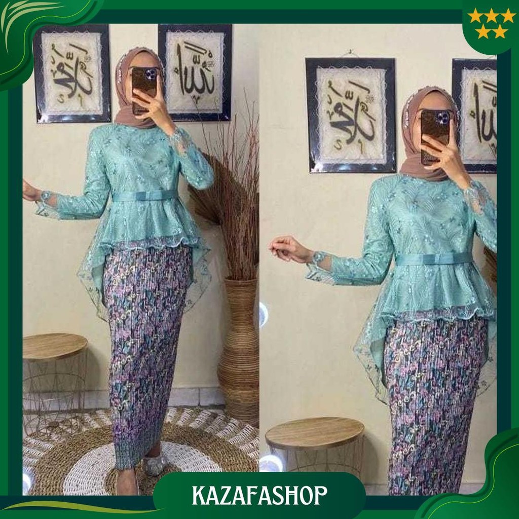 Rr Kebaya Modern Setelan Kebaya Aurora Tille Kebaya Wisuda Promo 4.4