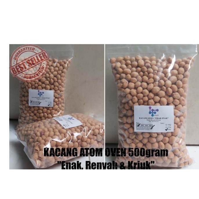

(Good) Kacang Atom Oven Panggang 500 gr
