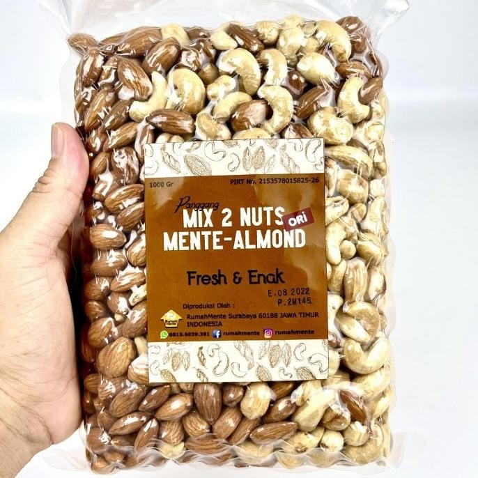 

(Good) TRAIL MIX KACANG MEDE PANGGANG KACANG METE DAN KACANG ALMOND 1KG