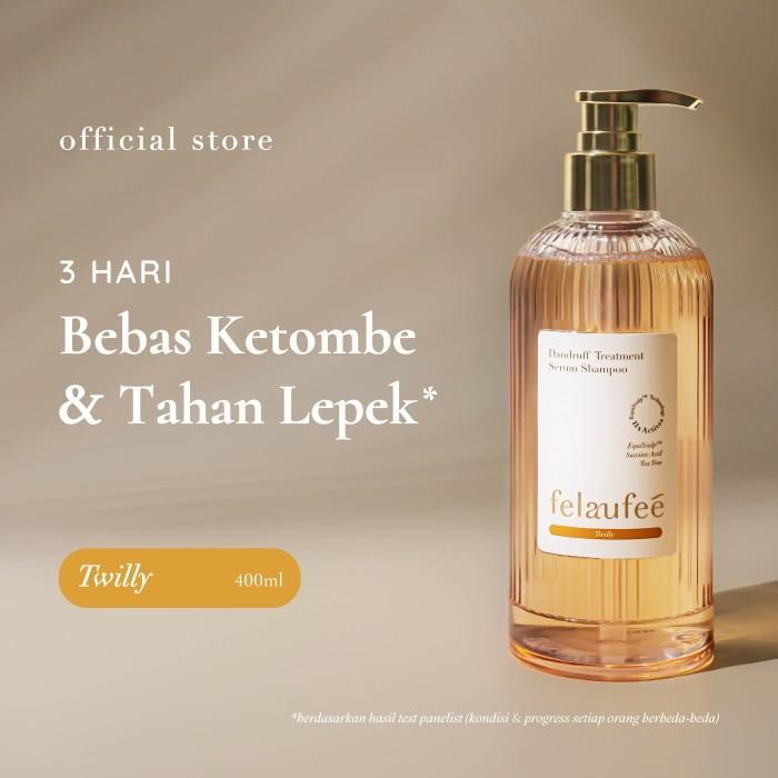 FELAUFEE - Dandruff Treatment Serum Shampoo - Twilly | Anti Ketombe | Equiscalp Technology