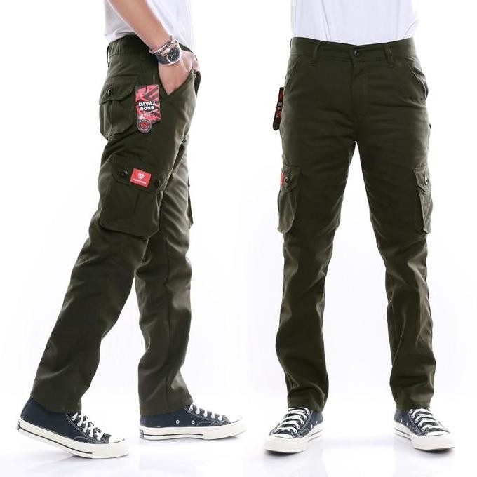 Sale Cargo Pria Keren / Celana Distro Pria / Celana Pdl Pria / Cargo Panjang Pria / / Slim Fit