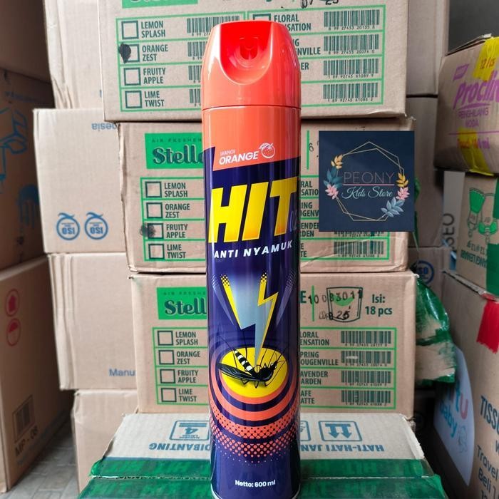HIT AEROSOL 600 ML/OBAT NYAMUK SEMPROT/ BASMI NYAMUK AMPUH