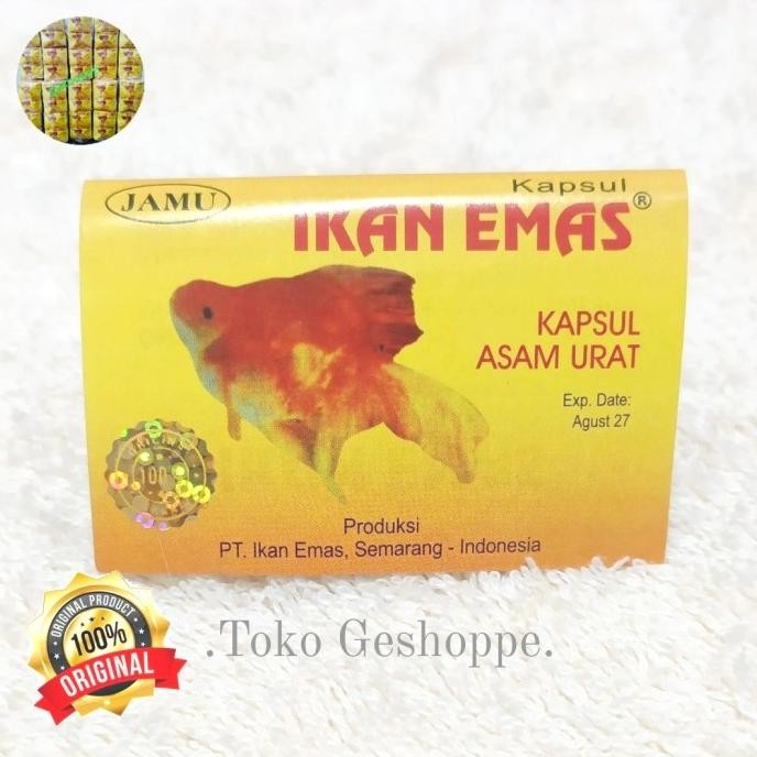 

Jamu Reumatik /Asam Urat Cap Ikan Emas