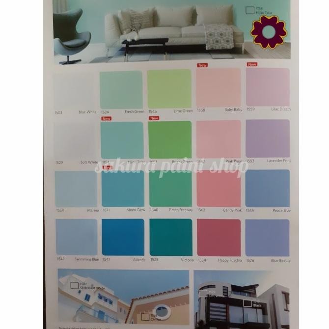 cat tembok QLUC NIPPON PAINT 25KG