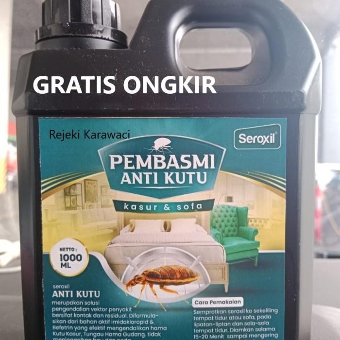 Anti Kutu Kasur Pembasmi Kutu Busuk Tumila 1 Liter SEROXIL ORIGINAL
