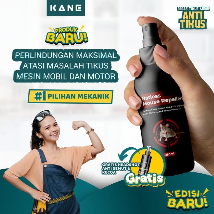 Semprotan Tikus Untuk Mobil 250ml Rat Repellent Anti Tikus Mesin Mobil
