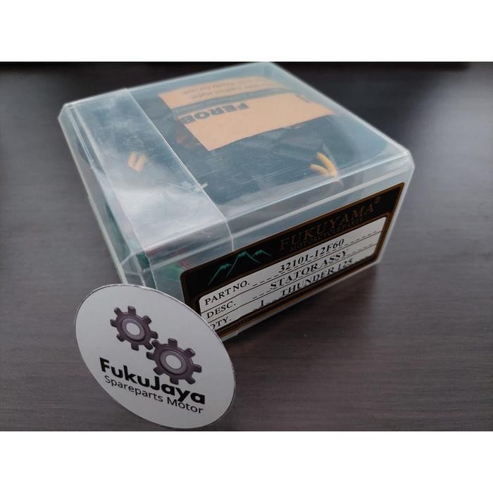 Fukuyama Stator Assy Comp 18 Spull Spul Spool + Pulser Suzuki Thunder 125 (32101-12F60) Original Dan
