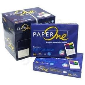 

BEBAS ONGKIR - Kertas Hvs Paper One A4 80 gram Box