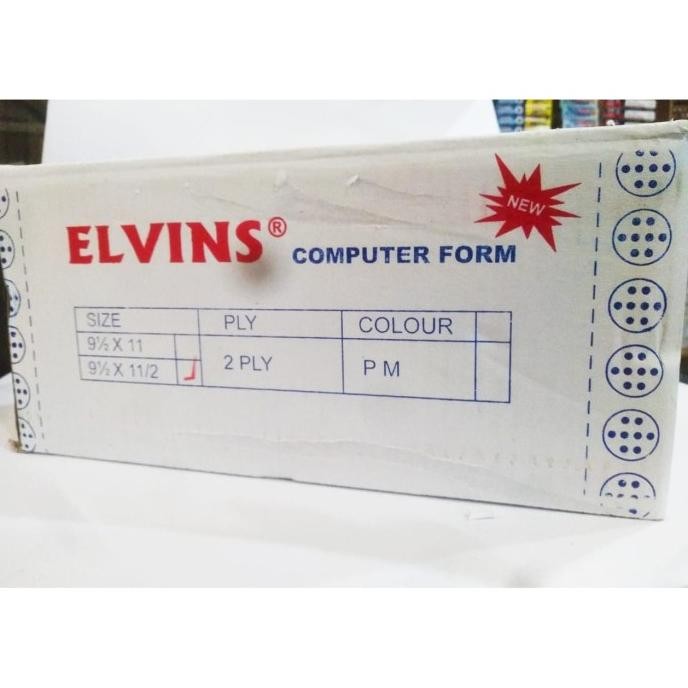 

TERMURAH - Continous Form 9 1/2 x 11 2ply :2 NCR