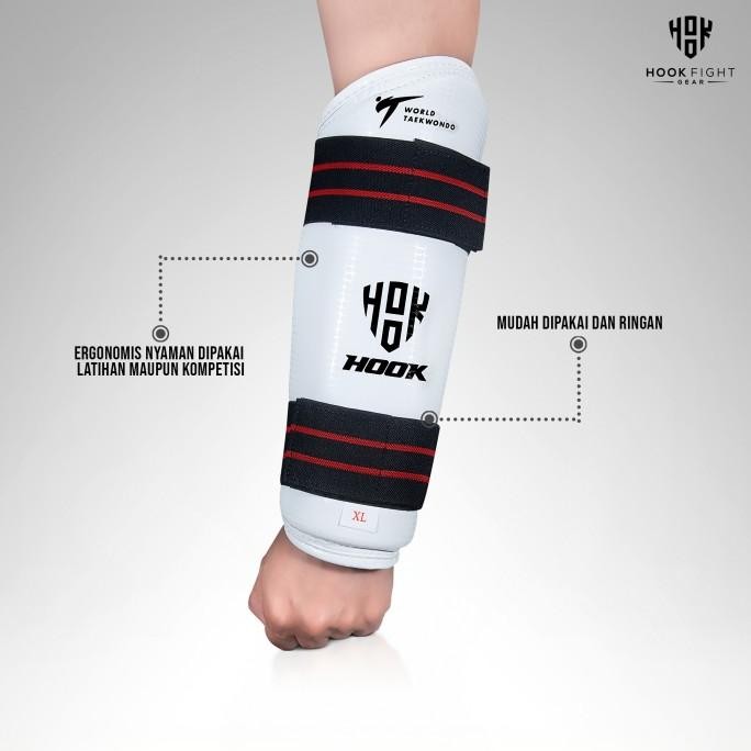 Pelindung Tangan Arm Guard Taekwondo Hook Kyorugi Pelindung Tangan Taekwondo Hook Arm Protector Taek