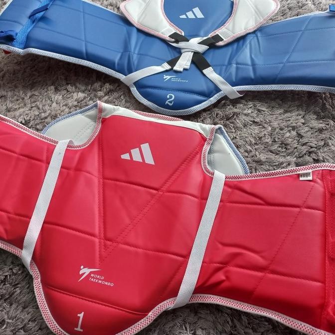 Body Protector Adidas Hogo Taekwondo Bolak Balik. Co