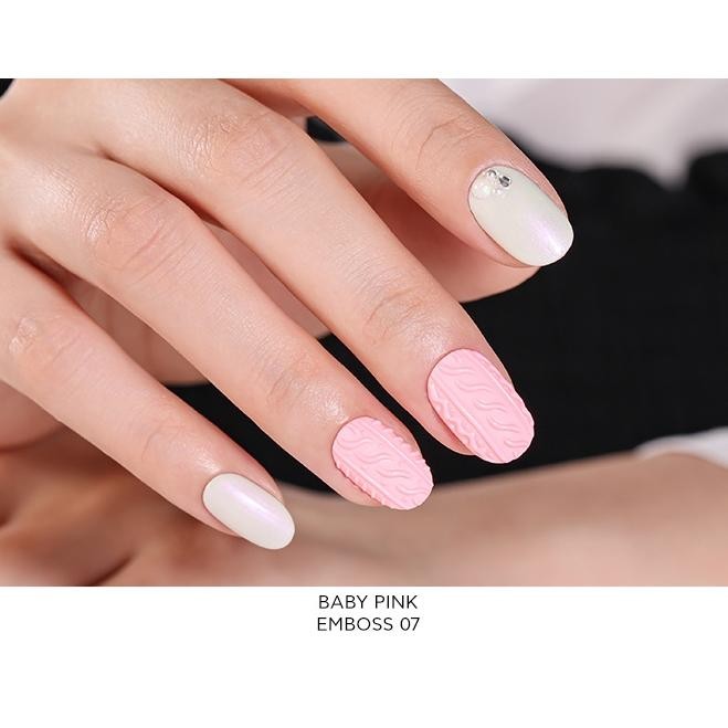 wd-54 BLUESKY EMBOS GEL CLEAR COLOR / NAIL ART DESIGN TIMBUL Termurah