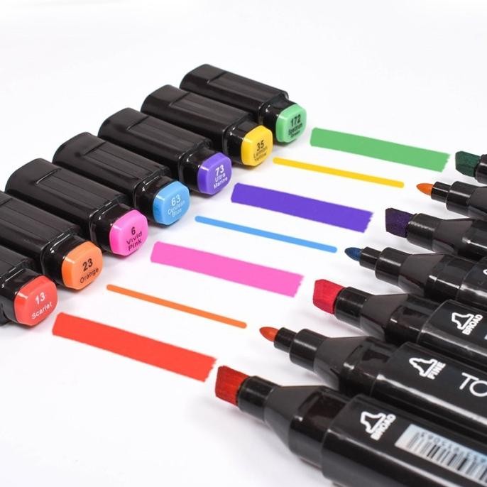 

TOUCH ART MARKER 168 COLOR DOUBLE HEADED MARKER SET MULTI COLOR SPIDOL