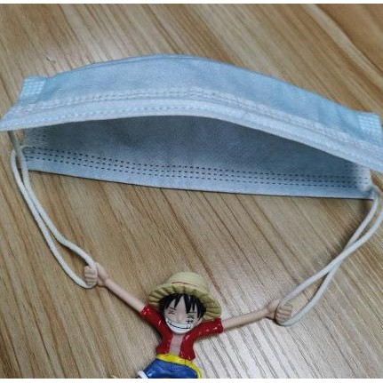 Promo Masker Kait Telinga Desain Anime action figure One Piece Luffy COD