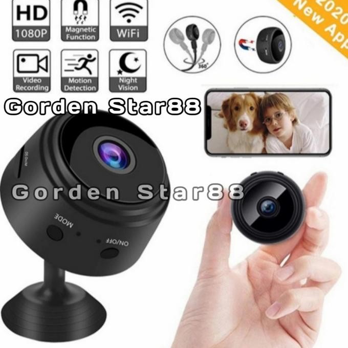 Kamera CCTV Pengintai Wifi Mini V380 / V380Pro HD Spy Camera Mini ENC