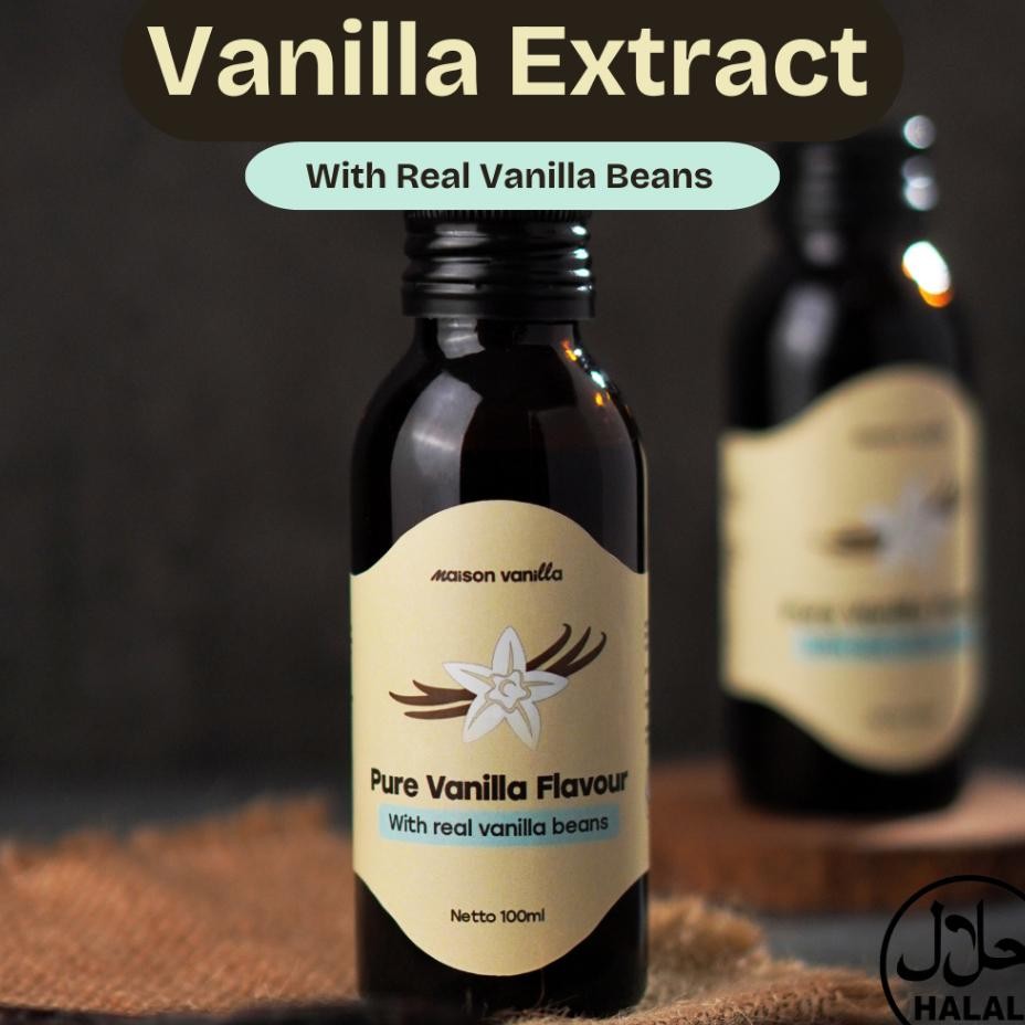 

Vanilla Etract Flavour Maion Vanilla Non Halal 60Ml 100Ml