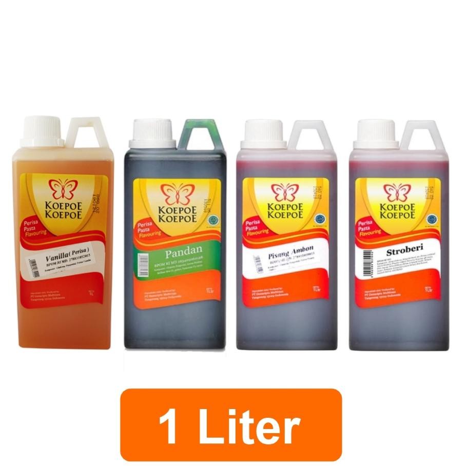 

Oepoe Oepoe Peria Pata 1 Liter Omplit Pandan Vanila Leci Lemon Piang Troberi Jeru Melon Antan Nanga Nana Opi Moa Colat 1L