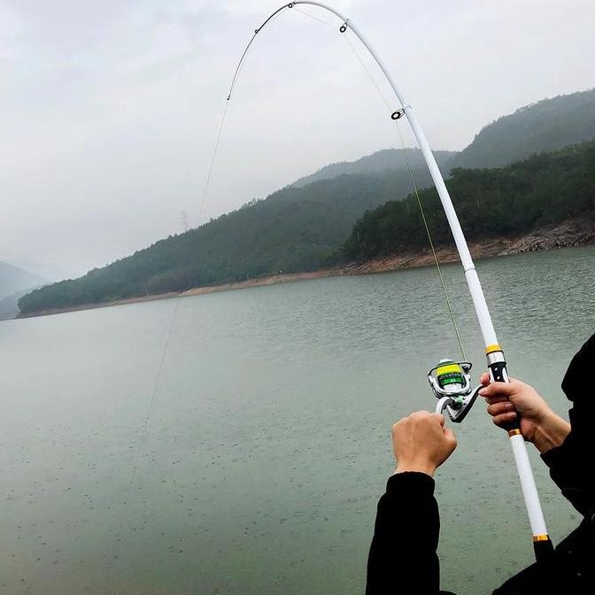 Promo Joran Pancing Laut Antena Carbon Fiber 2.1 M 2.4 M 2.7 M 3 M 3.6 Meter Murah Berkualitas Fishi