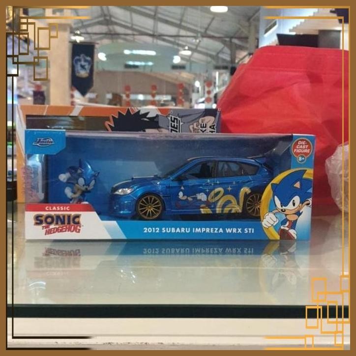 [CPS] Jada Diecast 2012 Subaru Impeza WRX STI with Sonic
