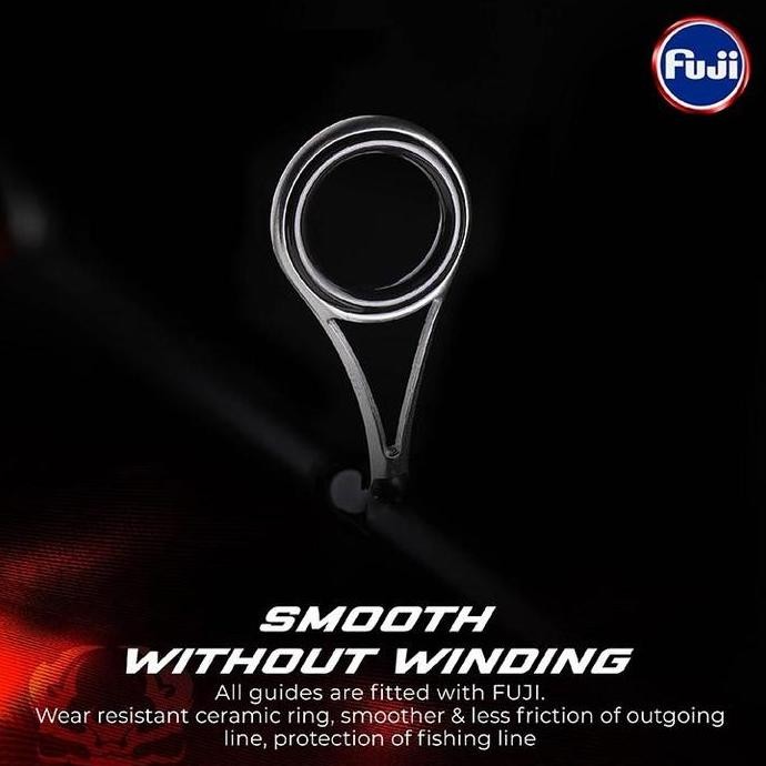 Grosir Joran Eupro Scorpion King Pe2 Pe3 Pe4 Carbon Material Spinning | Joran Jigging Ring Guide Fuj