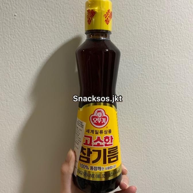 

OTTOGI MINYAK WIJEN KOREA / SESAME OIL KOREA 320ML murah