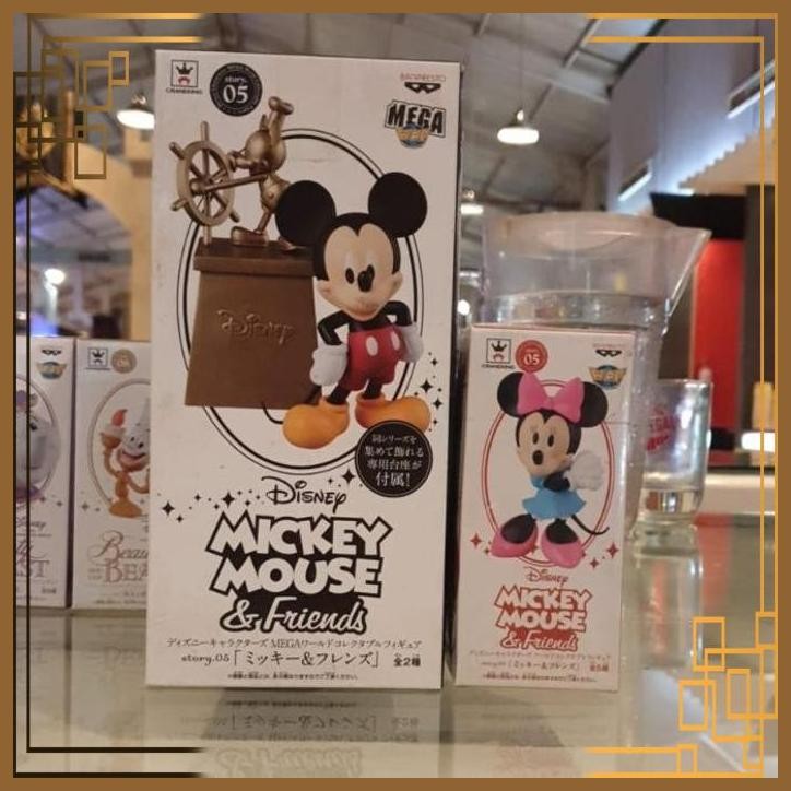 [CPS] Banpresto WCF Mickey Mouse & Friends Mega WCF Mickey Mouse & WCF Minnie Mouse